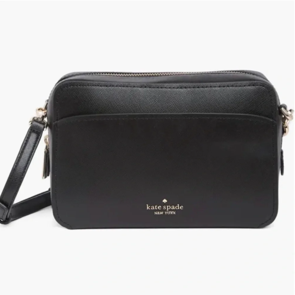 Kate Spade Black Lauryn Camera Bag
